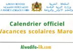 calendrier vacances scolaires Maroc 2025-2026