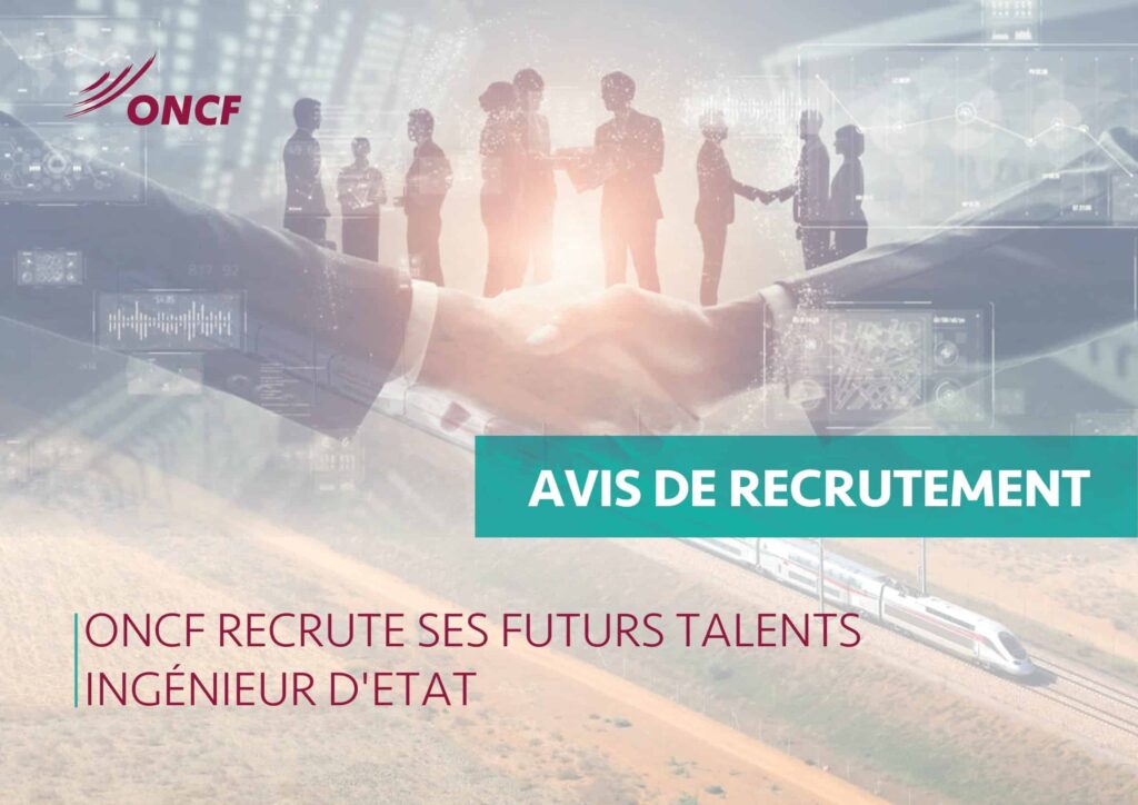 Concours de Recrutement ONCF 2025 (112 Postes) 