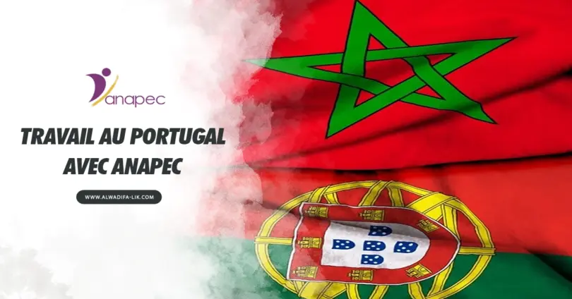 Travail au Portugal avec ANAPEC: 30 opportunités avec logement et billets inclus