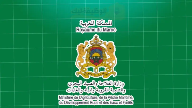 مباراة توظيف 162 منصب بوزارة الفلاحة والصيد البحري 2026